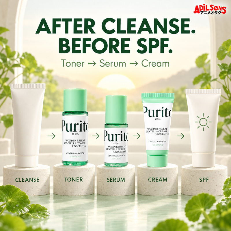 PURITO SEOUL WONDER RELEAF CENTELLA MINI KIT UNSCENTED 60ML — product guide 5