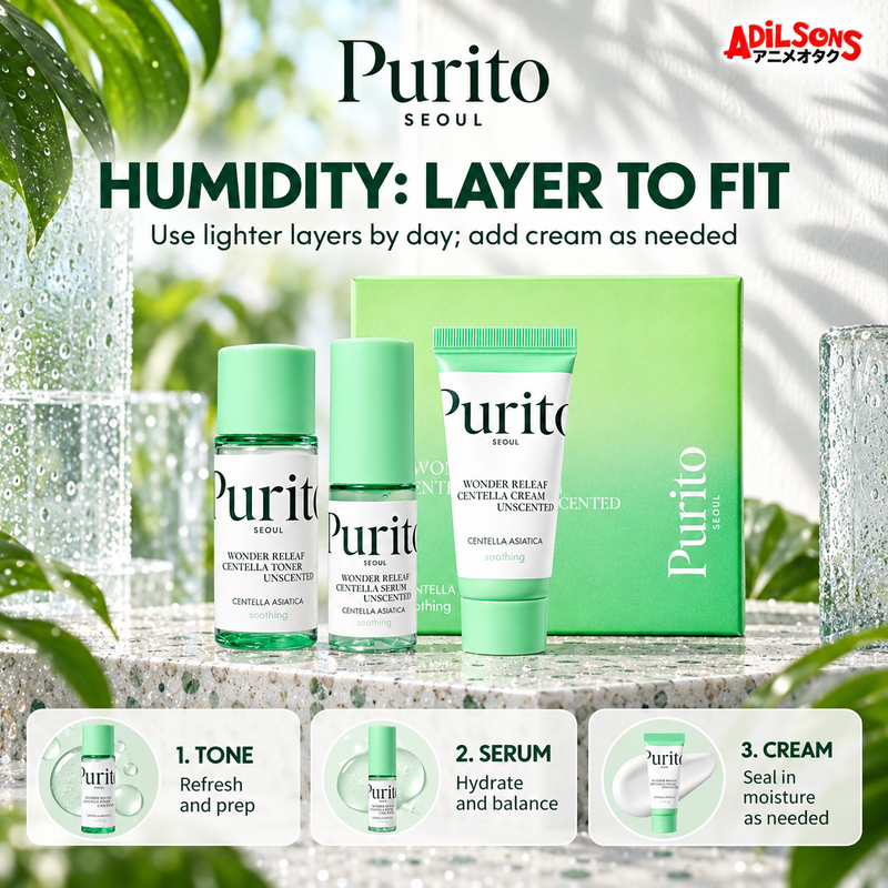 PURITO SEOUL WONDER RELEAF CENTELLA MINI KIT UNSCENTED 60ML — product guide 9