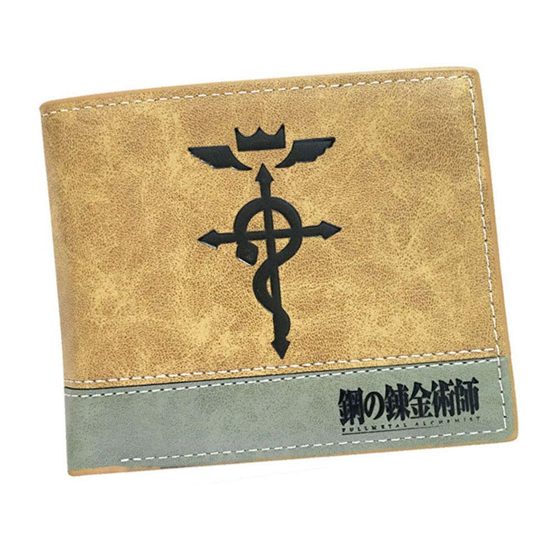 Fullmetal alchemist faux leather wallet
