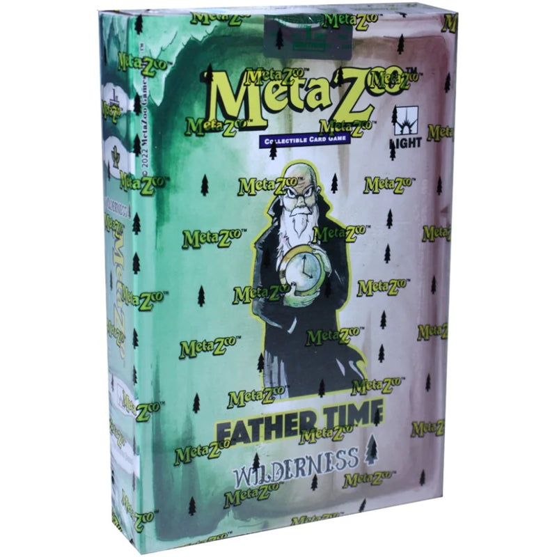 etaZoo Trading Card Game Cryptid Nation Base Set Father Time Wilderness Theme Deck.