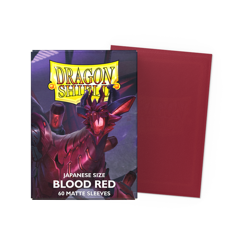 Dragon shield-Blood red Japanese sleeves