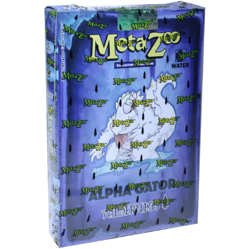 MetaZoo Trading Card Game Cryptid Nation Base Set Alpha Gator Wilderness Theme Deck [1st Edition]