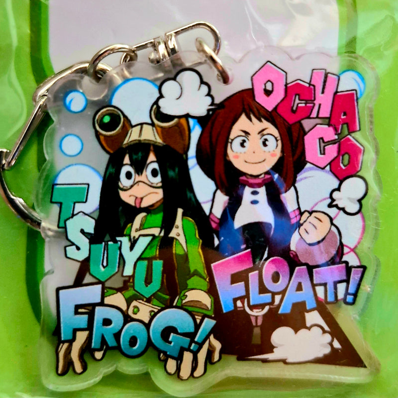 My hero academia- Ochaco & Tsuyu acrylic keychain