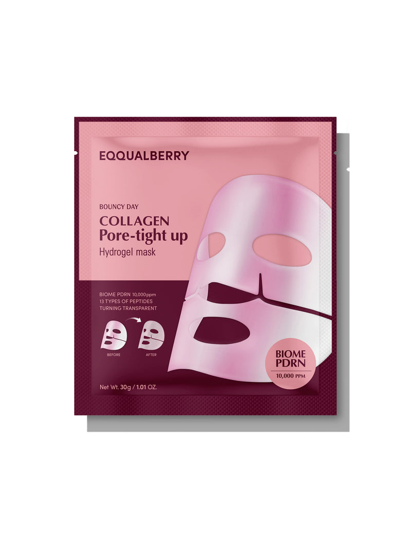 EQQUALBERRY COLLAGEN PORE-TIGHT UP HYDROGEL MASK 30G