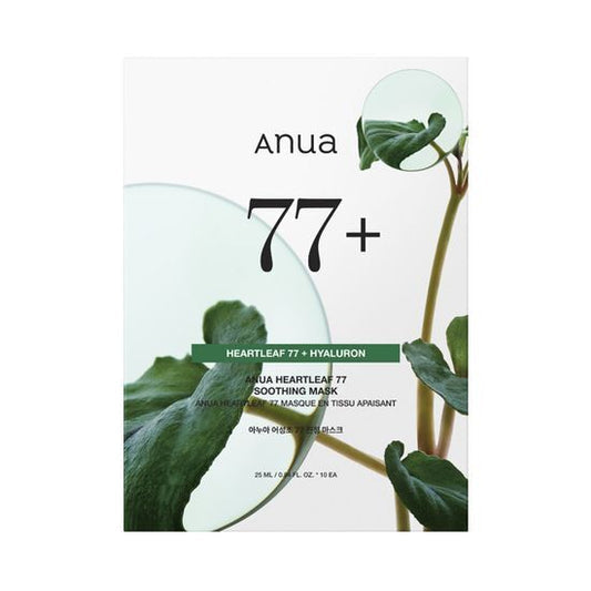 Anua HEARTLEAF 77% SOOTHING SHEET MASK (25ML*1EA)