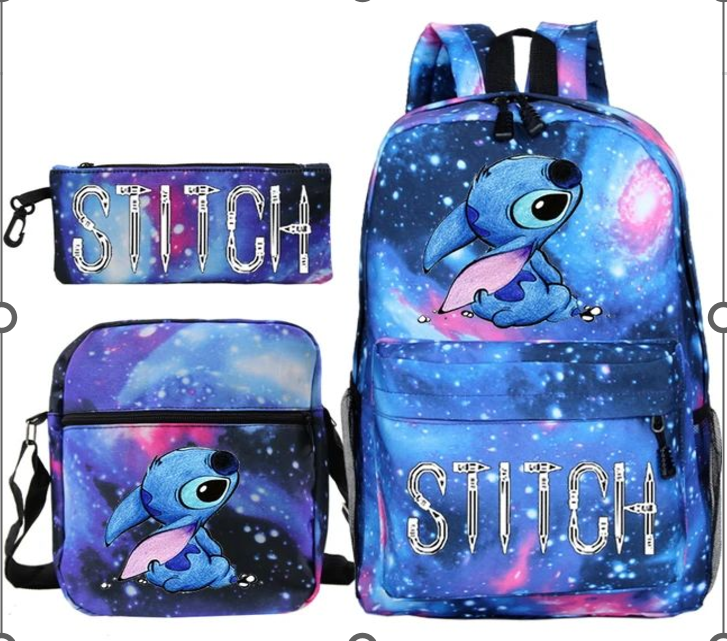 Stitch Backpack 3 Set