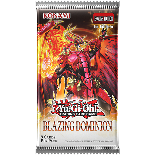 Yu-Gi-Oh! Blazing Dominion Booster