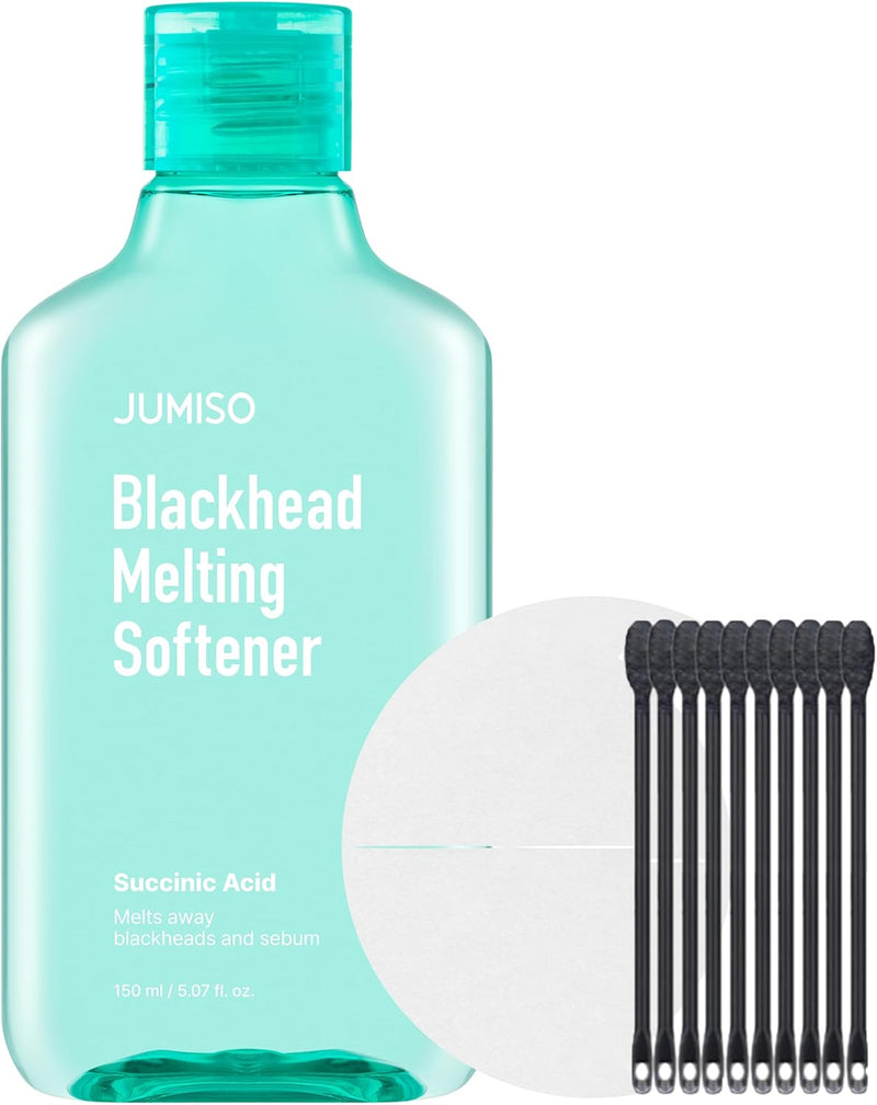 Jumiso Blackhead melting softner 150ml + cotton pad(40pads) + cotton Swab 10ea