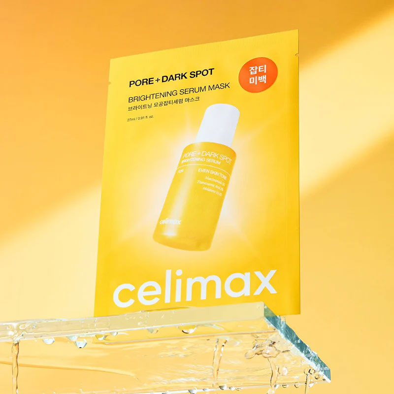 Celimax PORE+DARK SPOT BRIGHTENING SERUM MASK (1EA)
