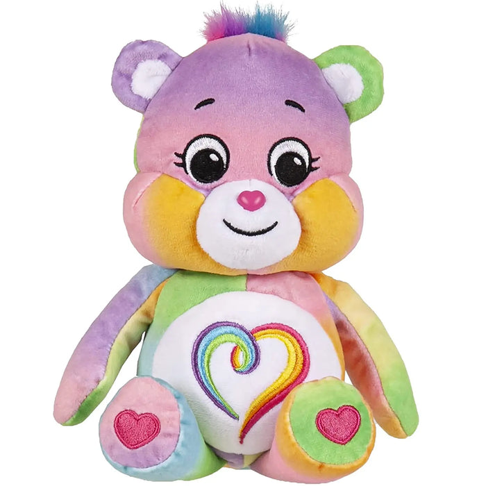 Care Bears - 9 Inch Bean Plush -Togetherness Bear (Licensed)