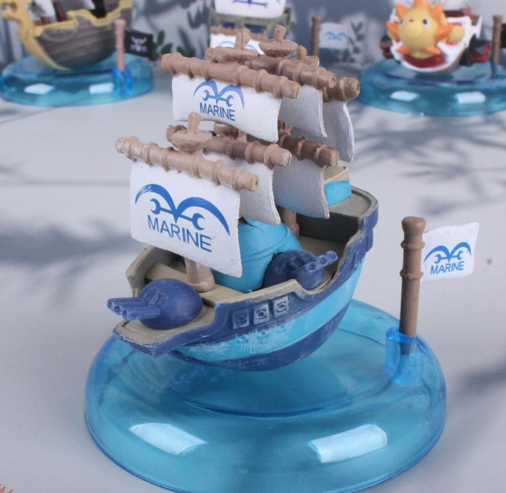 One Piece Marine Boat Figurine