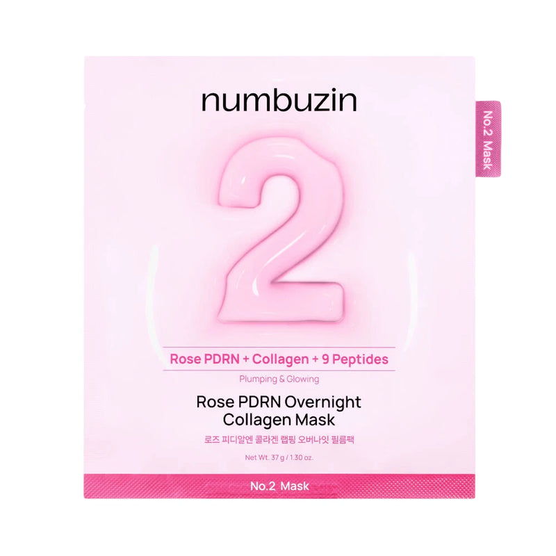 NUMBUZIN NO.2 Rose PDRN Overnight Collagen Mask 37g