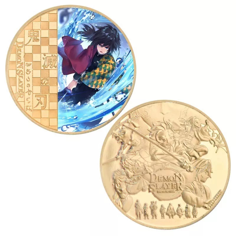 Demon Slayer Giyu Gold Coin