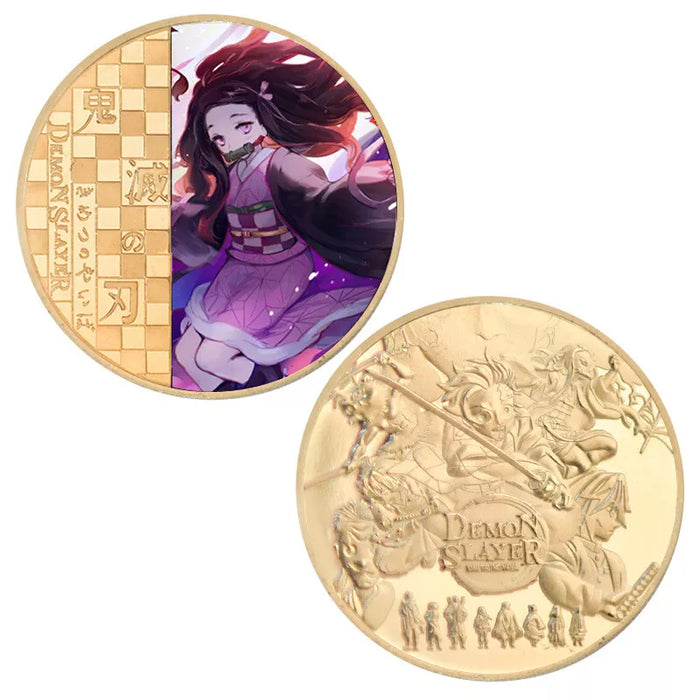 Demon Slayer Nezuko Gold Coin