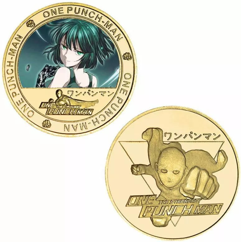 One Punch Man Fubuki Gold Coin
