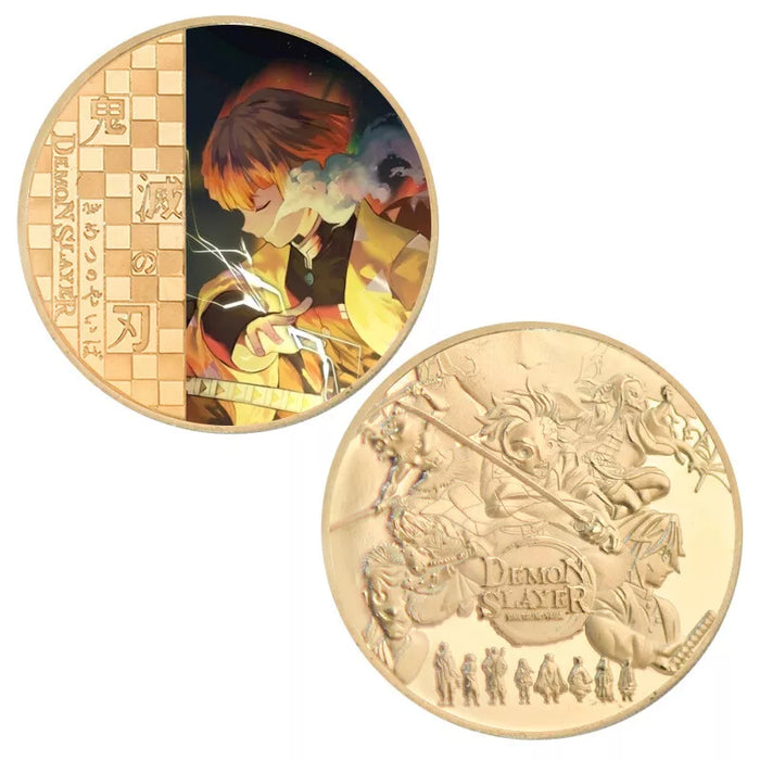 Demon Slayer Zenitsu Gold Coin