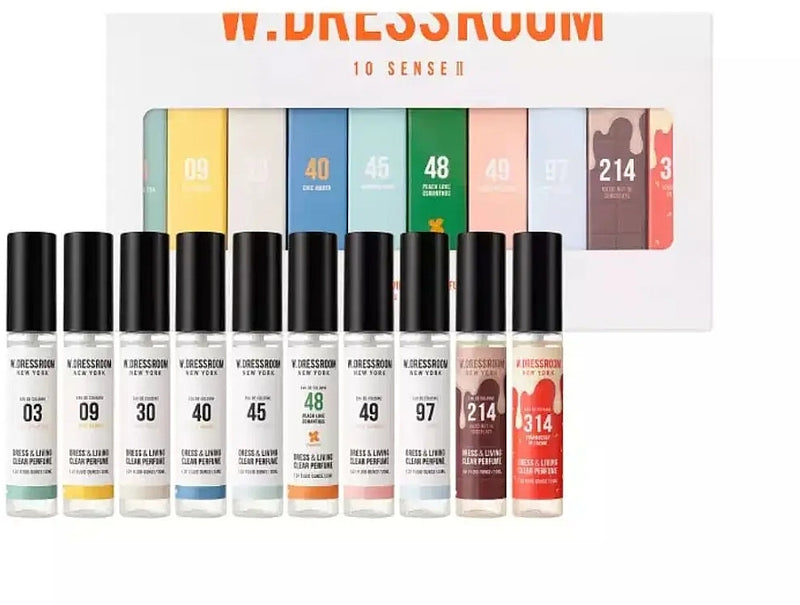 W.DRESSROOM Dress & Living Clear Perfume Set 10 Sense Set