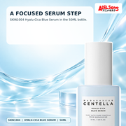 SKIN1004 MADAGASCAR CENTELLA HYALU-CICA BLUE SERUM 50ML — product guide 1
