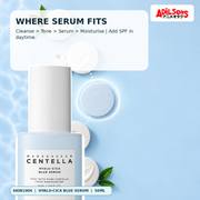 SKIN1004 MADAGASCAR CENTELLA HYALU-CICA BLUE SERUM 50ML — product guide 5