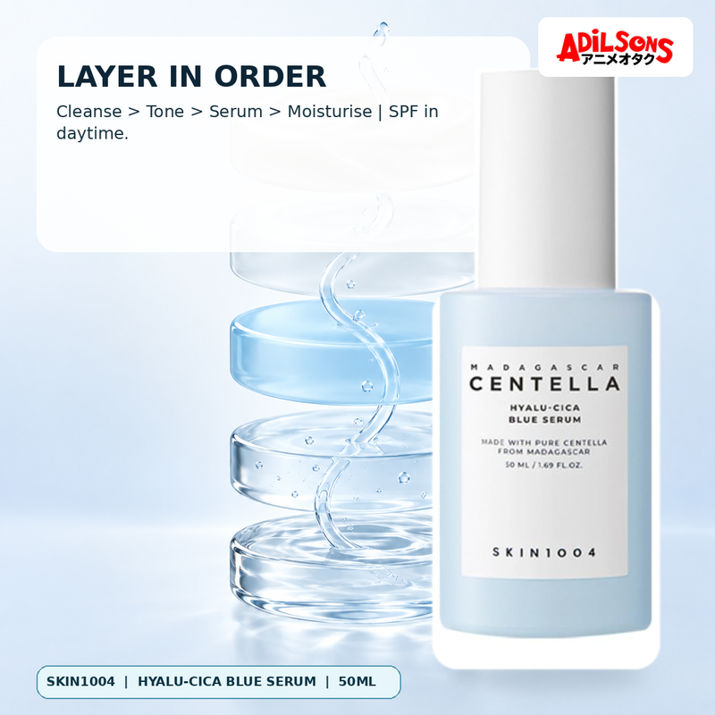 SKIN1004 MADAGASCAR CENTELLA HYALU-CICA BLUE SERUM 50ML — product guide 13