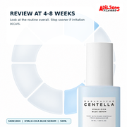 SKIN1004 MADAGASCAR CENTELLA HYALU-CICA BLUE SERUM 50ML — product guide 16