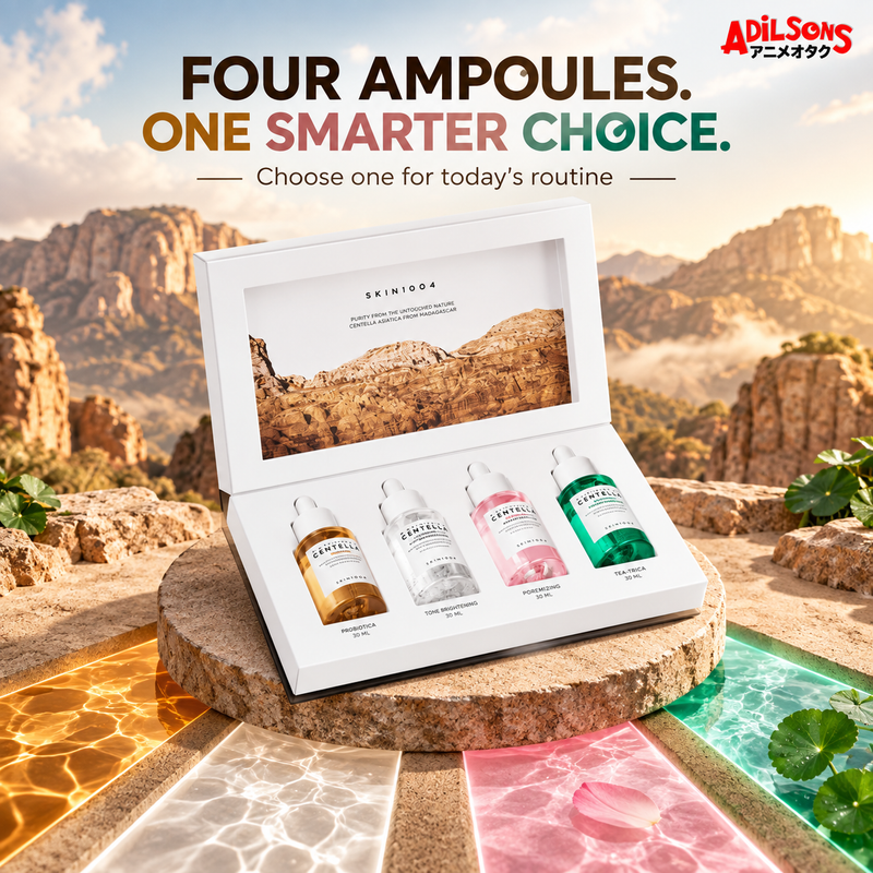 SKIN1004 MADAGASCAR CENTELLA AMPOULE KIT 4X30ML — product guide 1