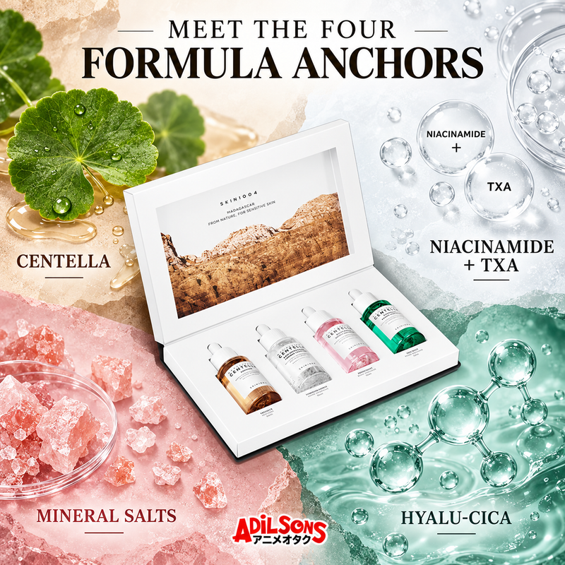 SKIN1004 MADAGASCAR CENTELLA AMPOULE KIT 4X30ML — product guide 2