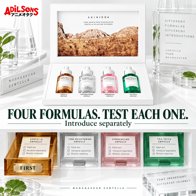 SKIN1004 MADAGASCAR CENTELLA AMPOULE KIT 4X30ML — product guide 10