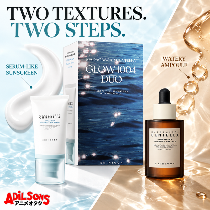 SKIN1004 MADAGASCAR CENTELLA GLOW 1004 DUO (AMPOULE 50ML + SUN SERUM 50ML) — product guide 3