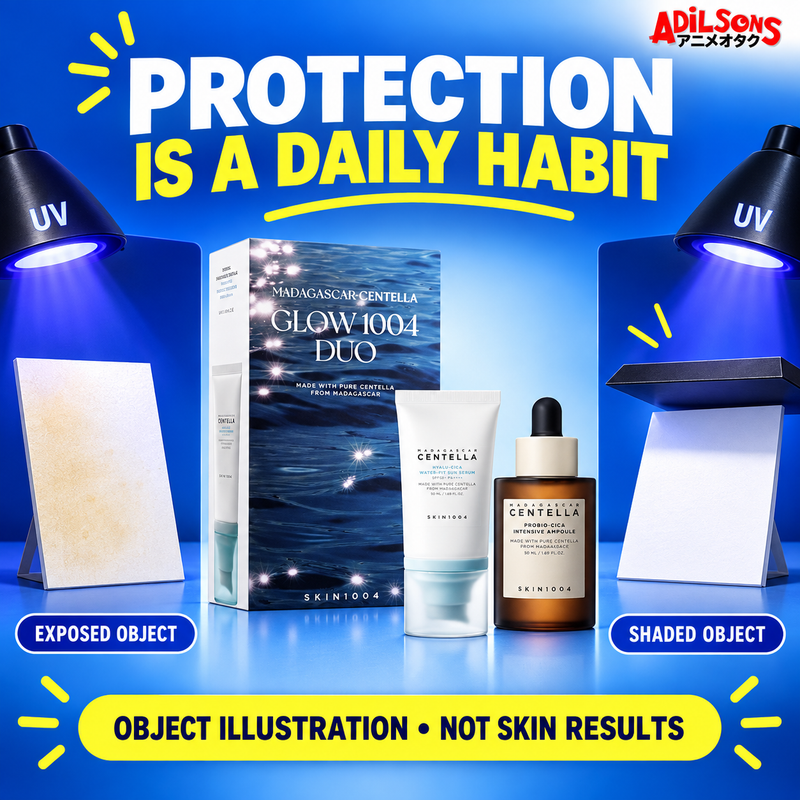 SKIN1004 MADAGASCAR CENTELLA GLOW 1004 DUO (AMPOULE 50ML + SUN SERUM 50ML) — product guide 4