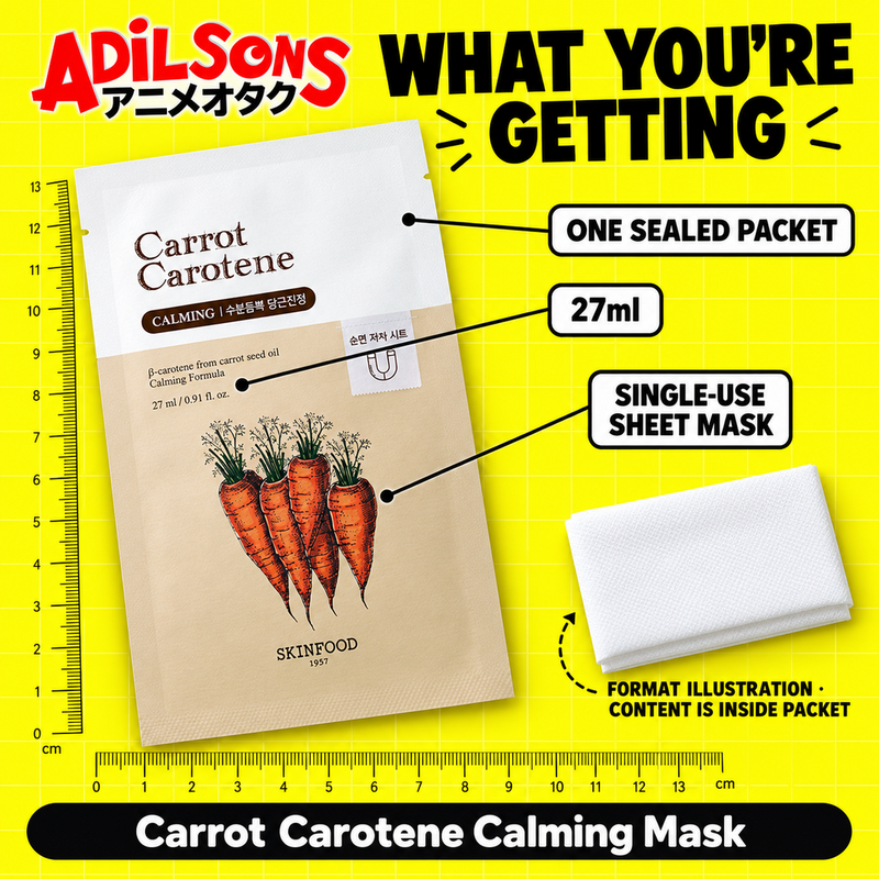 SKINFOOD Carrot Carotene Mask 27ml creative 10 of 20