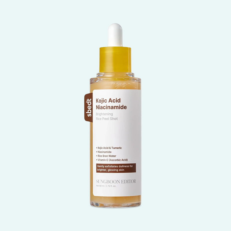 Sungboon Editor Kojic Acid Niacinamide Brightening Rice Peel Shot 80ml