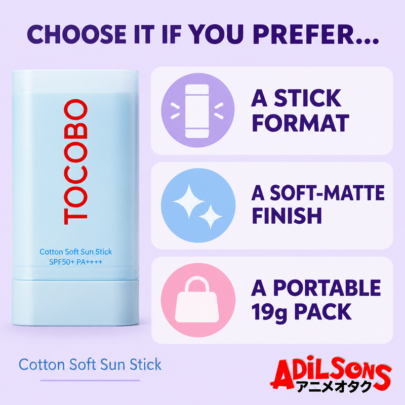 TOCOBO Cotton Soft Sun Stick SPF50+ PA++++ 19g creative 8 of 20