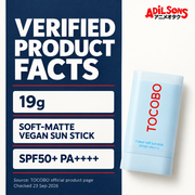 TOCOBO Cotton Soft Sun Stick SPF50+ PA++++ 19g creative 11 of 20