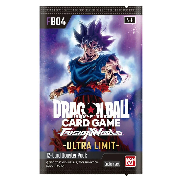 Dragon Ball Super Card Game Fusion World Booster Pack FB04