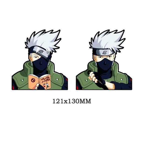 Naruto Kakashi Hatake 3D Lenticular Sticker