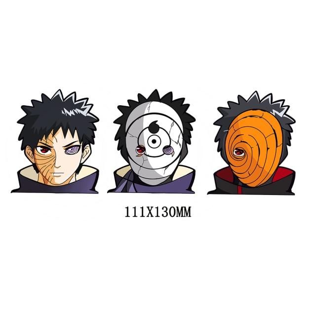 Naruto Obito Uchiha 3D Lenticular Sticker