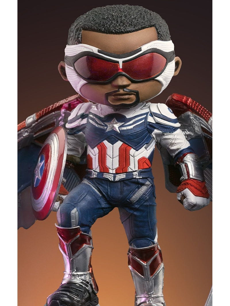 Marvel Captain America - The Falcon And The Winter Soldier- Minico"Iron Studios" (licensed)
