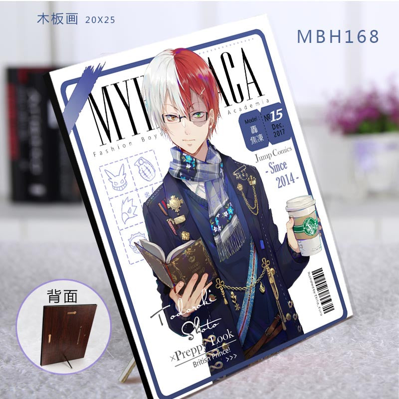 My Hero Academia - Shoto Wood board deco