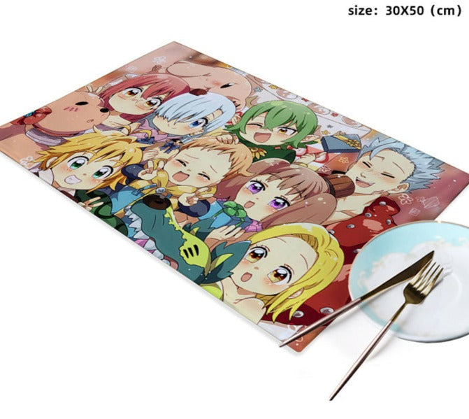 Seven Deadly Sins - Table Mat