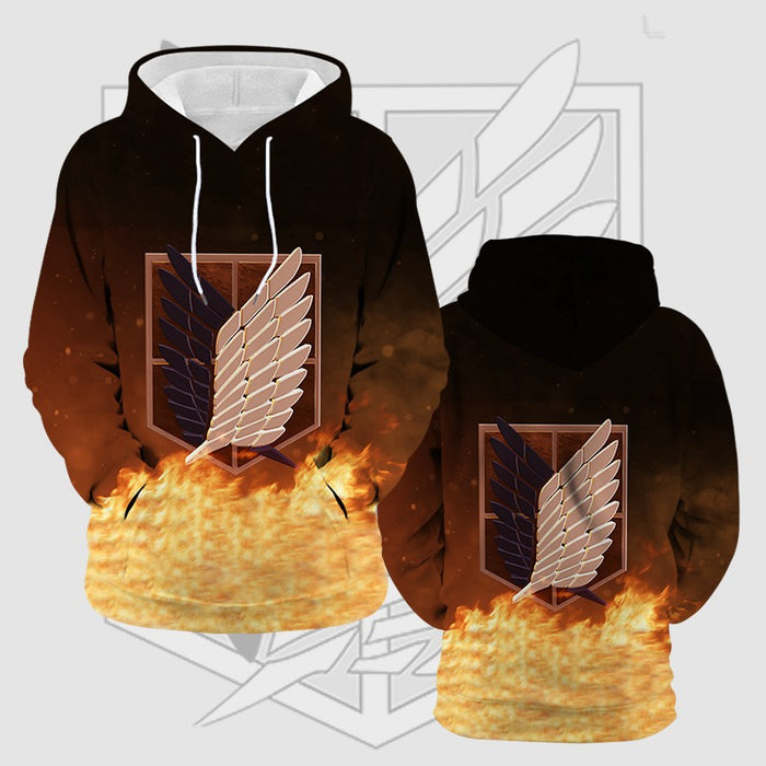 Attack On Titan - Wings Of Freedom Hoodie