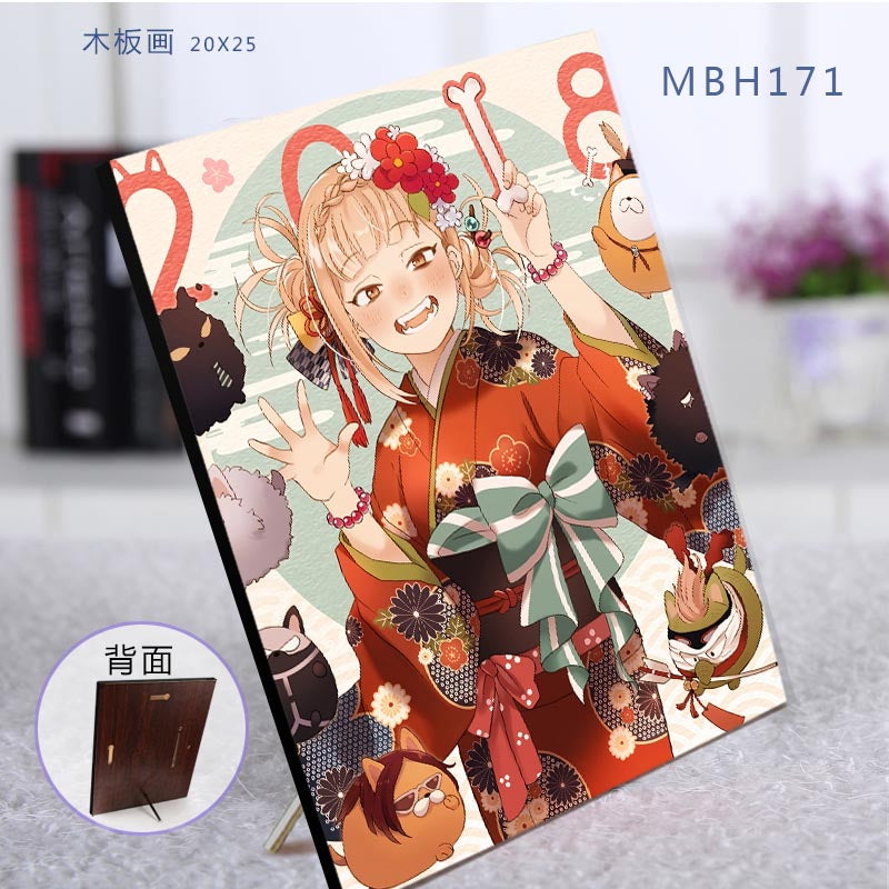 My Hero Academia - Toga Wood board deco