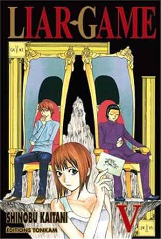 Liar Game Vol 5 Manga French