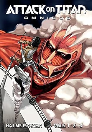 Attack on Titan Omnibus  Vol 1.2.3 Manga English
