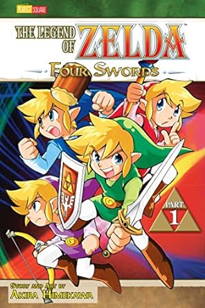 The Legend of Zelda Four Swords Vol 1 Manga English