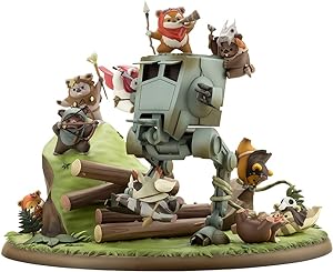 Star Wars Artfx Artist Series Battle Of Endor The Little Rebels Statue"Iron Studios" (licensed)