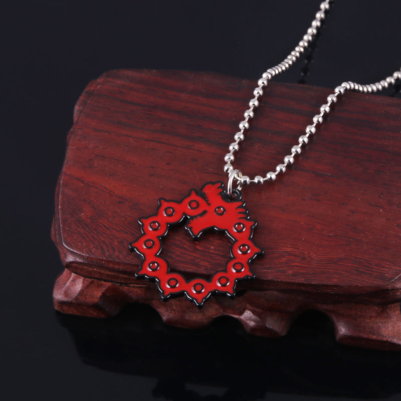715.B7.Necklace Seven Deadly Sin Necklace Meliodas Default Title