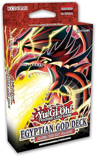 Yu-Gi-Oh  Egyptian God Slifer The Sky Dragon Reprint Unlimited Edition Structure Deck
