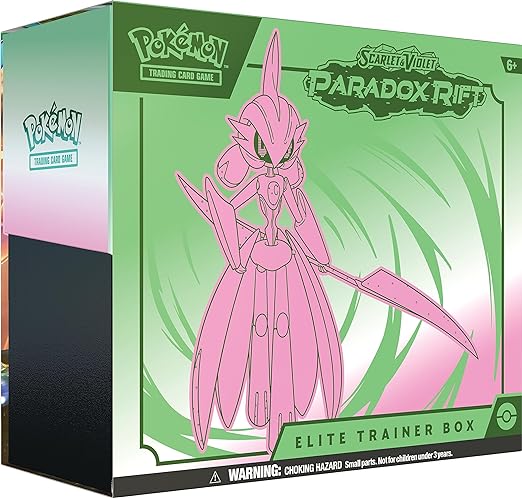 Pokemon S&V 4 Paradox Rift - Elite Trainer Box Iron Valiant