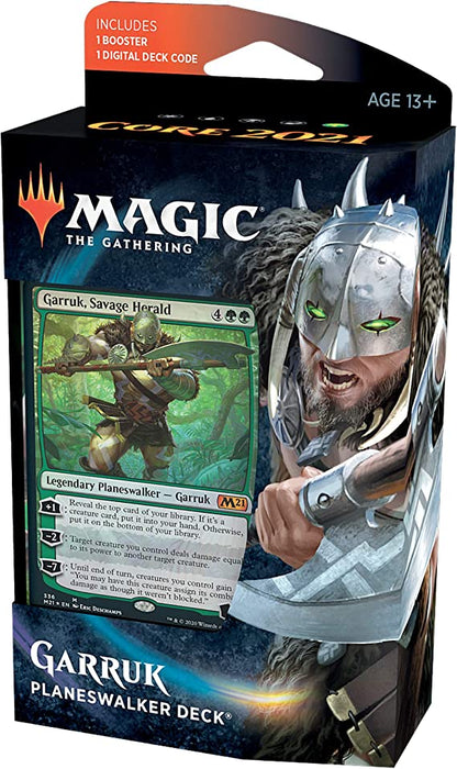 Magic The Gathering Garruk Planeswalker Deck